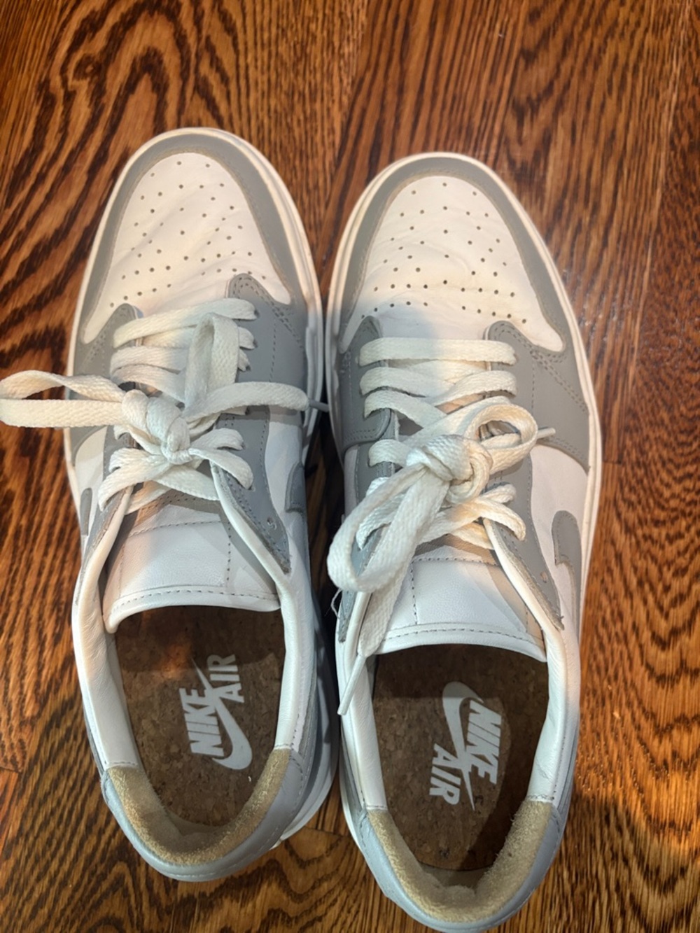 Platform Gray Dunks - Picture 4 of 7